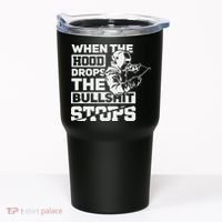 When The Hood Drops Funny Welder Gift Pipeliner Welding Tumbler thumb 0