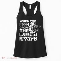 When The Hood Drops Funny Welder Gift Pipeliner Welding Women's Tank Top thumb 0
