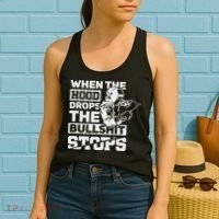 When The Hood Drops Funny Welder Gift Pipeliner Welding Women's Tank Top thumb 2