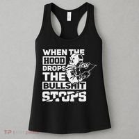When The Hood Drops Funny Welder Gift Pipeliner Welding Women's Tank Top thumb 3
