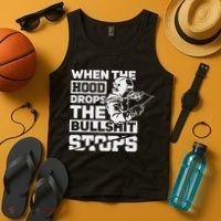 When The Hood Drops Funny Welder Gift Pipeliner Welding Tank Top thumb 4