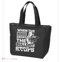 When The Hood Drops Funny Welder Gift Pipeliner Welding Tote Bag thumb 3