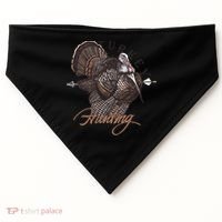 Wild Turkey Hunting Gift USA-Made Doggie Bandana thumb 0