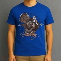 Wild Turkey Hunting Gift T-Shirt thumb 3