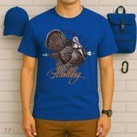 Wild Turkey Hunting Gift T-Shirt thumb 6
