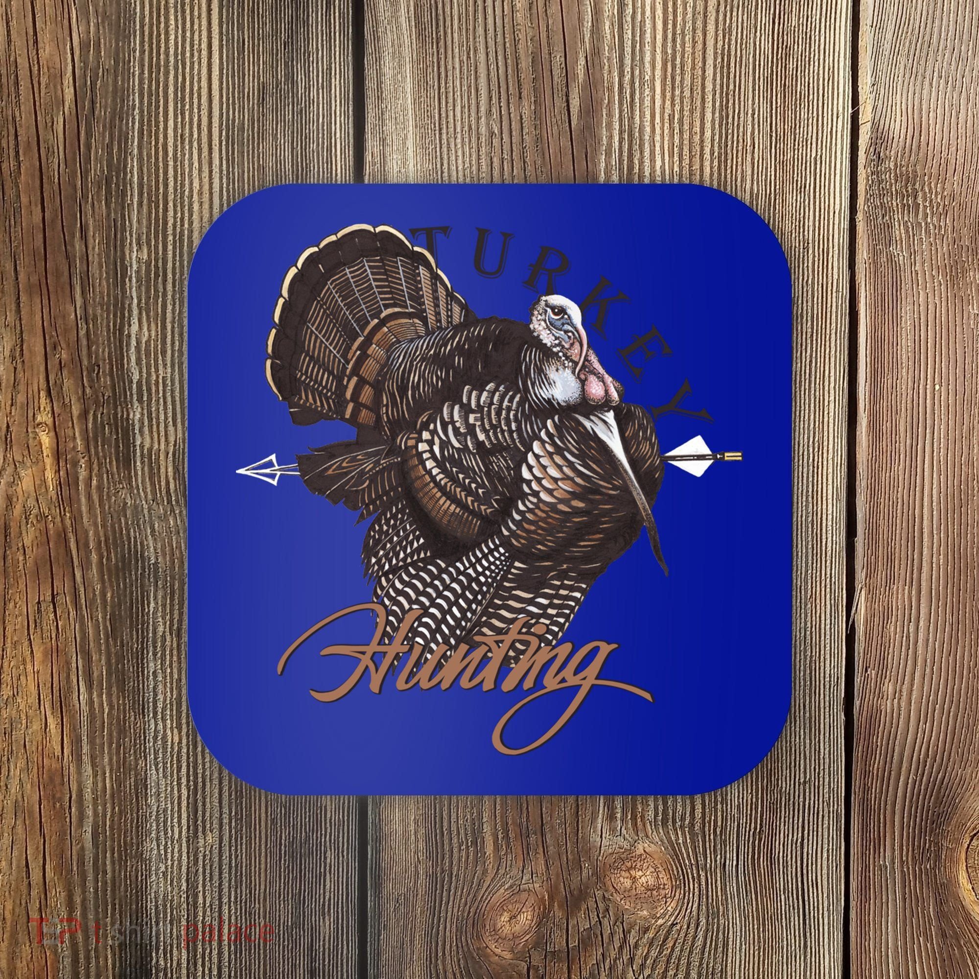 Wild Turkey Hunting Gift Coaster