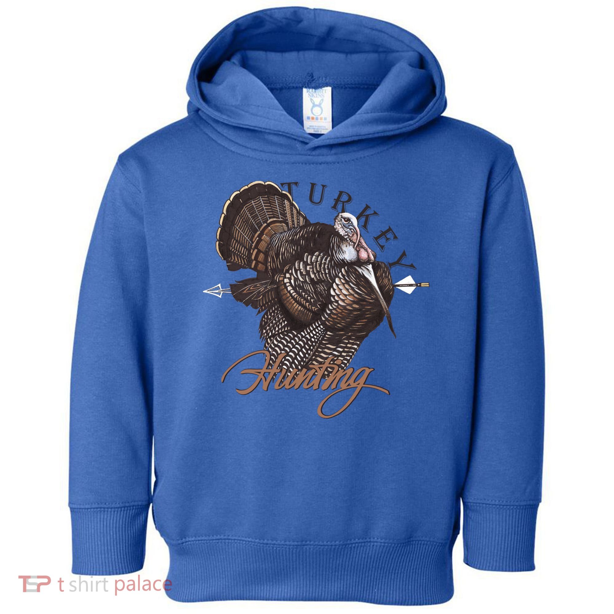 Wild Turkey Hunting Gift Toddler Hoodie