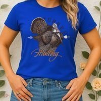 Wild Turkey Hunting Gift Women's T-Shirt thumb 2