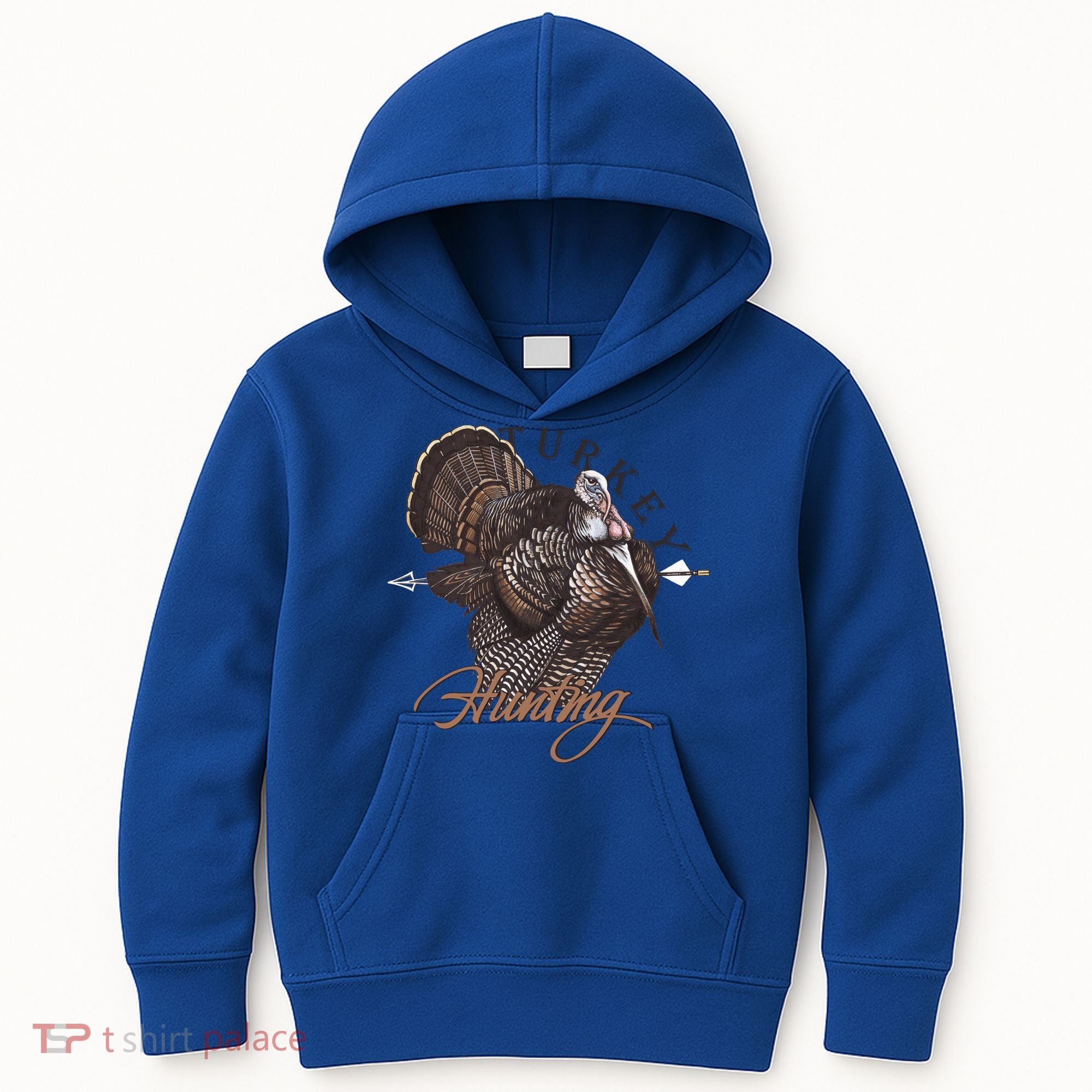 Wild Turkey Hunting Gift Kids Hoodie