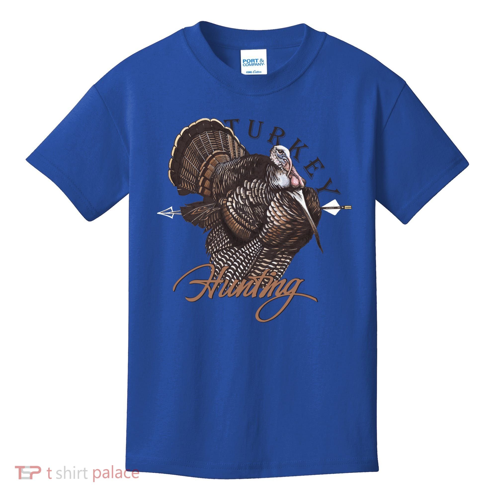 Wild Turkey Hunting Gift Kids T-Shirt