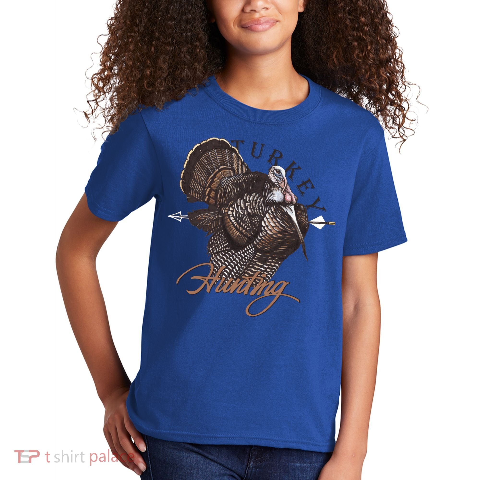 Wild Turkey Hunting Gift Kids T-Shirt