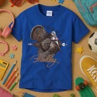 Wild Turkey Hunting Gift Kids T-Shirt thumb 3