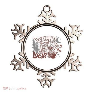 Where The Hell Have You Been Loca Retro Bella Team Ornament