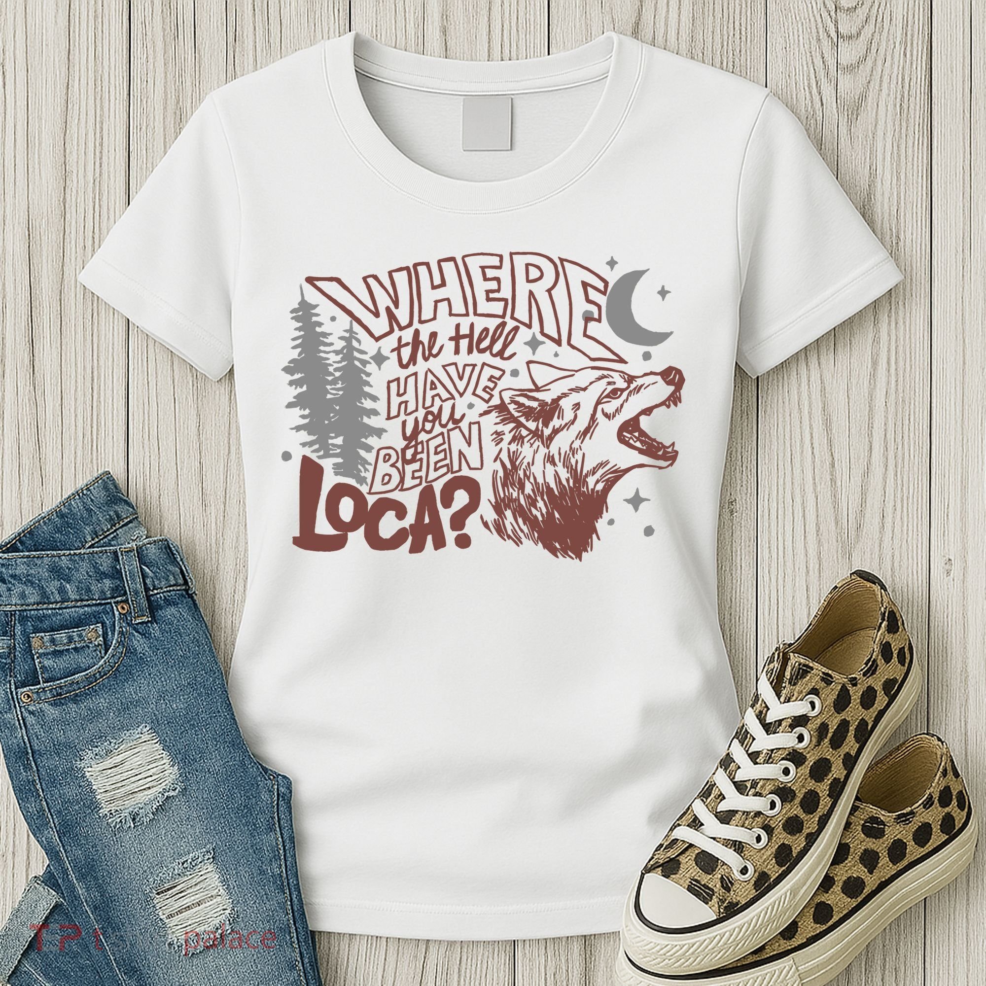 Where The Hell Have You Been Loca Retro Bella Team Women's T-Shirt