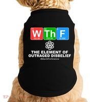 WTHF WTF The Element of Outraged Disbelief March For Science Doggie Tank thumb 0