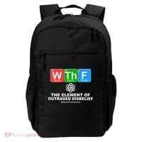 WTHF WTF The Element of Outraged Disbelief March For Science Backpack thumb 0