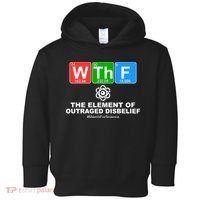 WTHF WTF The Element of Outraged Disbelief March For Science Toddler Hoodie thumb 0
