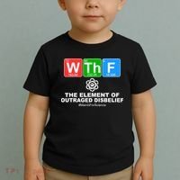 WTHF WTF The Element of Outraged Disbelief March For Science Toddler T-Shirt thumb 2