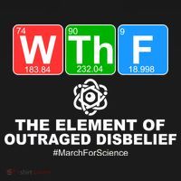 WTHF WTF The Element of Outraged Disbelief March For Science Visor thumb 3