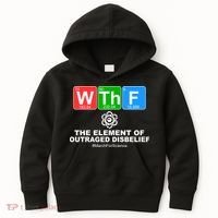 WTHF WTF The Element of Outraged Disbelief March For Science Kids Hoodie thumb 0