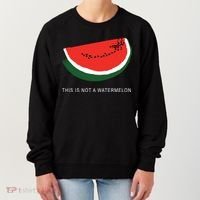 Watermelon This Is Not A Watermelon Palestine Collection Women's Sweatshirt thumb 0