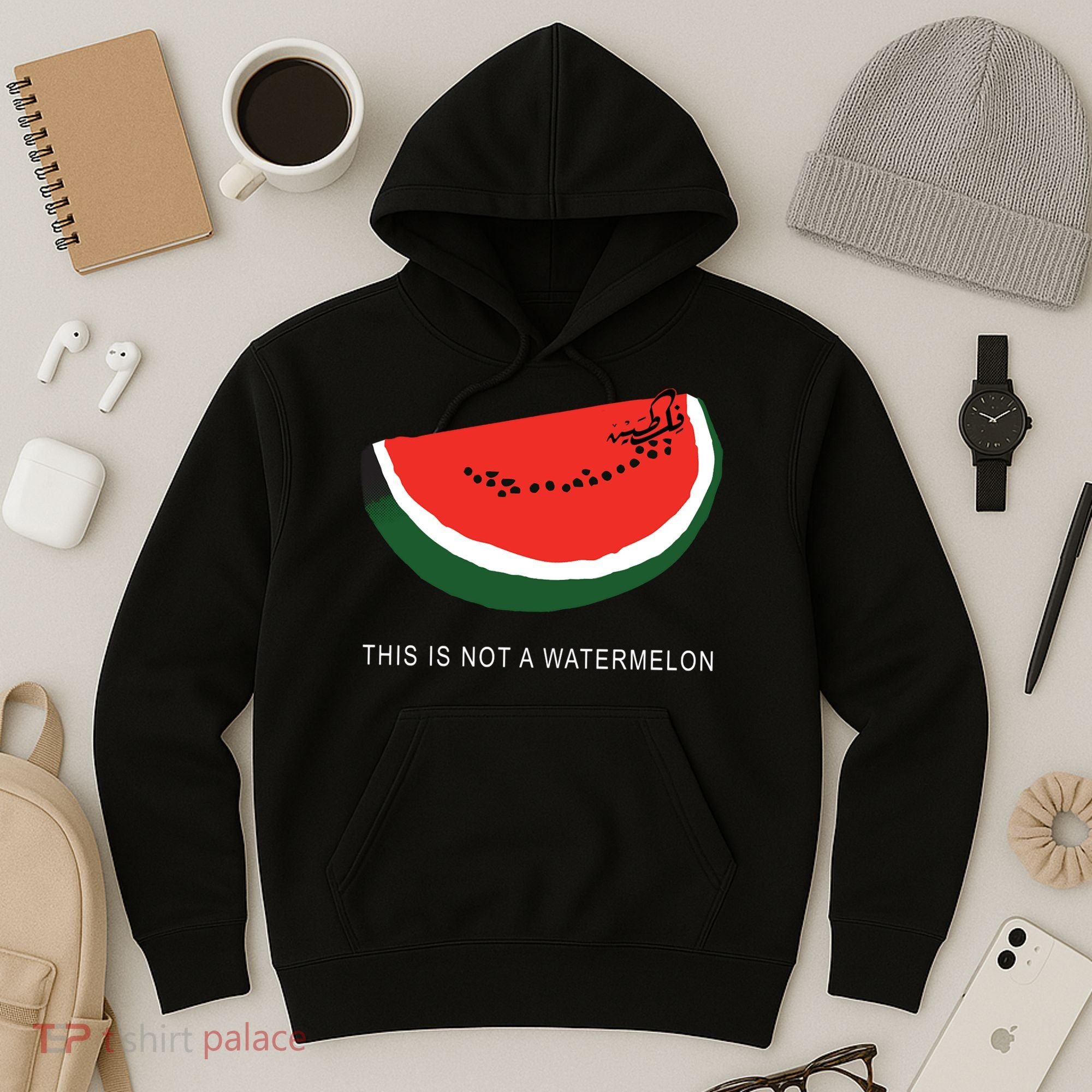 Watermelon This Is Not A Watermelon Palestine Collection Hoodie