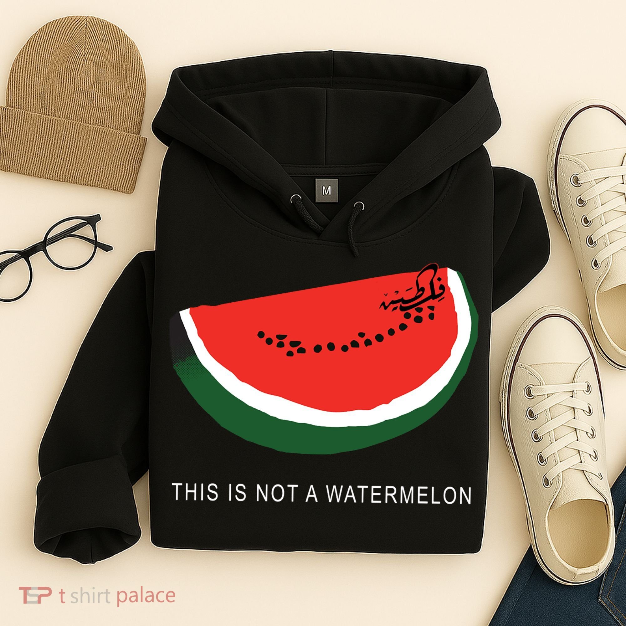 Watermelon This Is Not A Watermelon Palestine Collection Hoodie