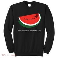 Watermelon This Is Not A Watermelon Palestine Collection Sweatshirt thumb 0