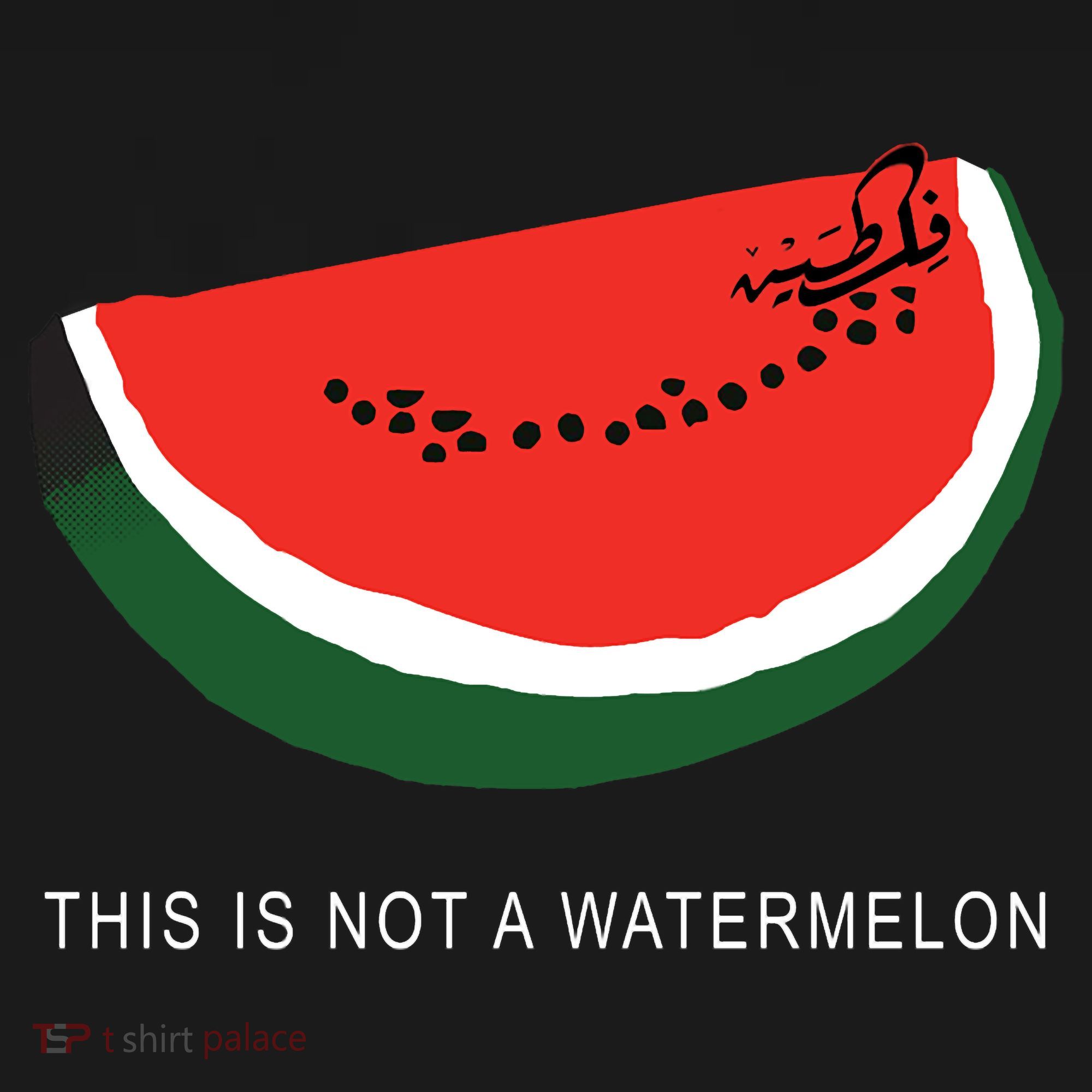 Watermelon This Is Not A Watermelon Palestine Collection Mousepad