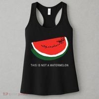 Watermelon This Is Not A Watermelon Palestine Collection Women's Tank Top thumb 3