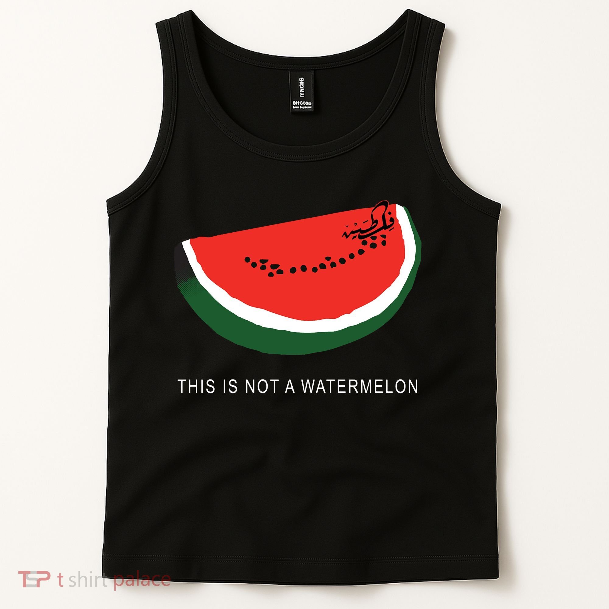 Watermelon This Is Not A Watermelon Palestine Collection Tank Top