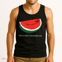Watermelon This Is Not A Watermelon Palestine Collection Tank Top thumb 3