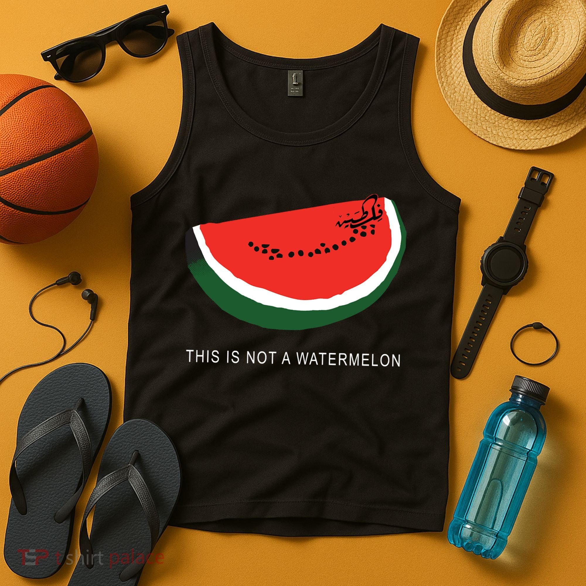 Watermelon This Is Not A Watermelon Palestine Collection Tank Top