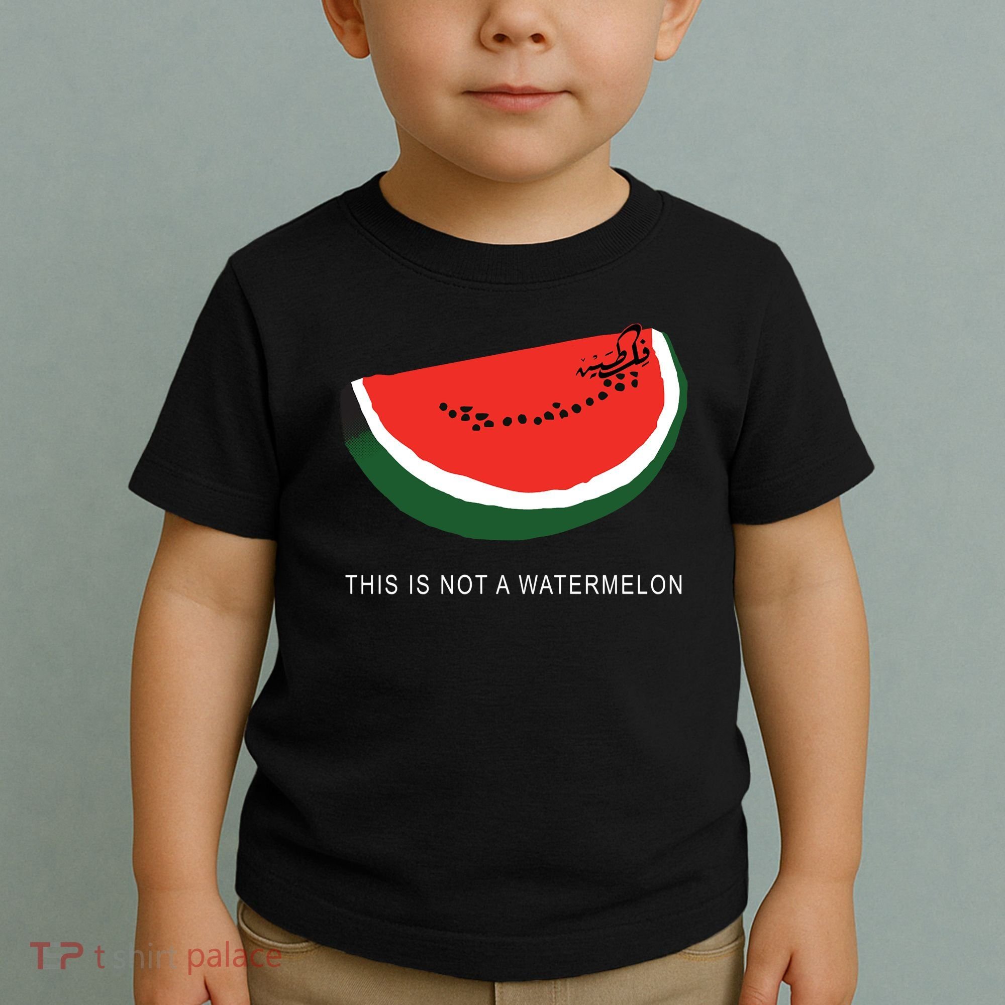 Watermelon This Is Not A Watermelon Palestine Collection Toddler T-Shirt