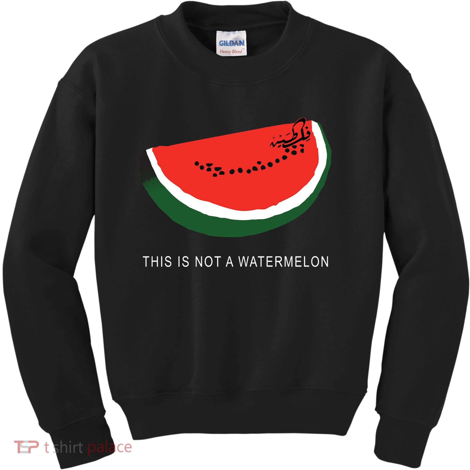 Watermelon This Is Not A Watermelon Palestine Collection Kids Sweatshirt