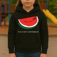 Watermelon This Is Not A Watermelon Palestine Collection Kids Hoodie thumb 3