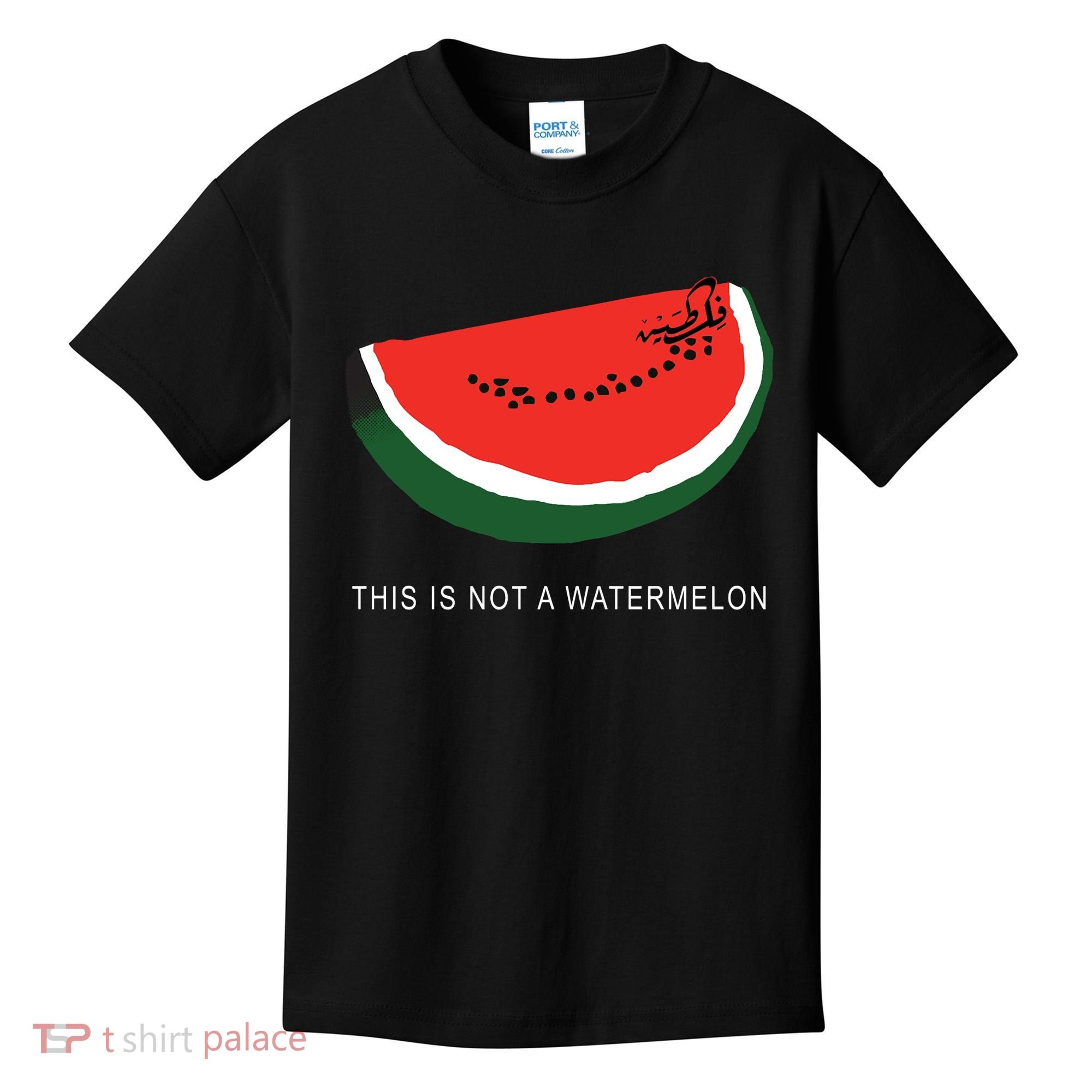 Watermelon This Is Not A Watermelon Palestine Collection Kids T-Shirt