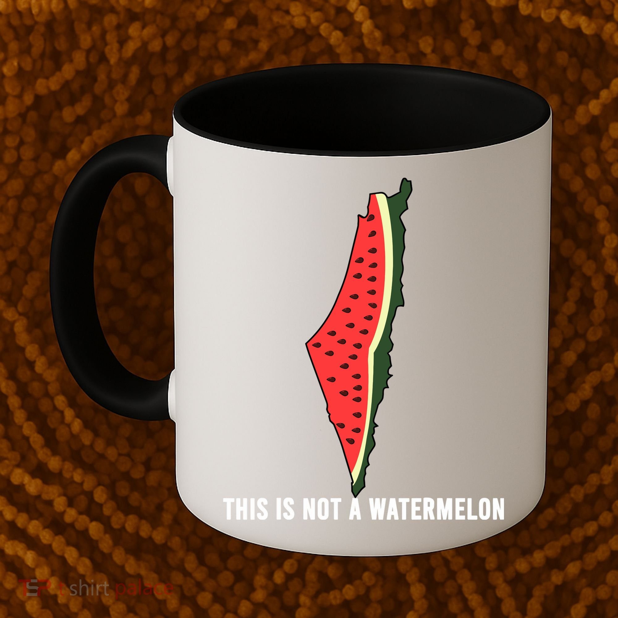 Watermelon This Is Not A Watermelon Palestine Collection Coffee Mug