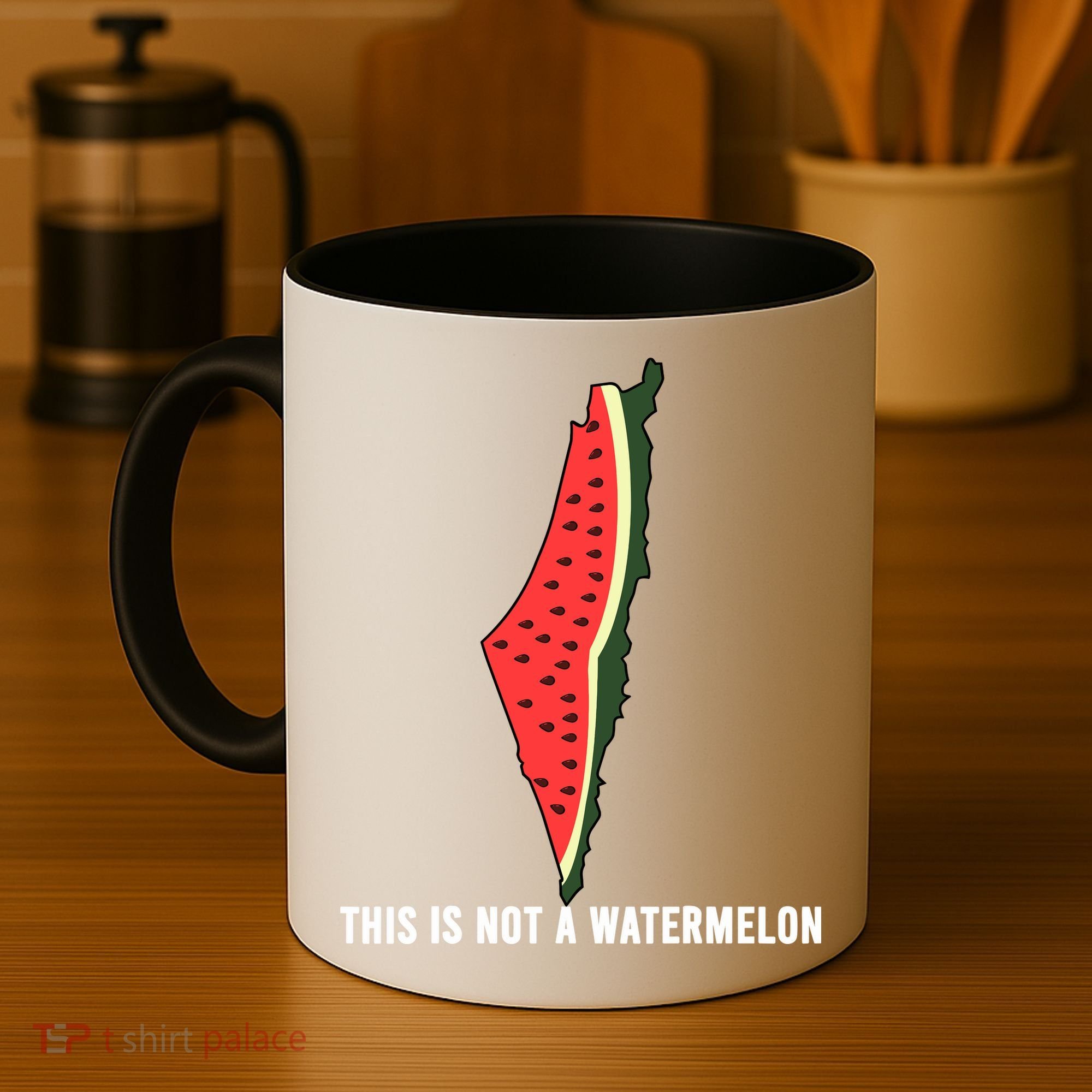 Watermelon This Is Not A Watermelon Palestine Collection Coffee Mug
