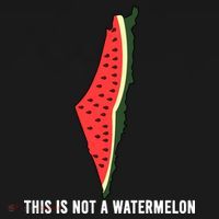 Watermelon This Is Not A Watermelon Palestine Collection Ornament thumb 1