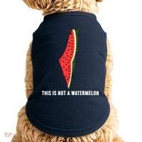 Watermelon This Is Not A Watermelon Palestine Collection Doggie Tank thumb 0