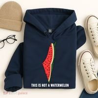 Watermelon This Is Not A Watermelon Palestine Collection Hoodie thumb 4
