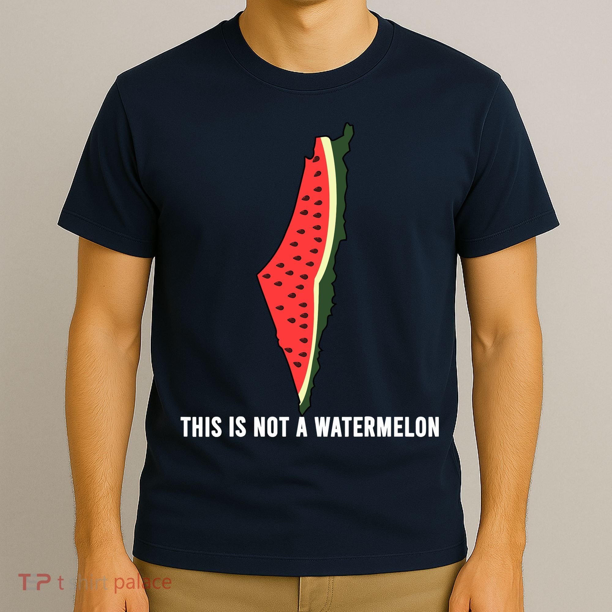 Watermelon This Is Not A Watermelon Palestine Collection T-Shirt