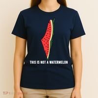 Watermelon This Is Not A Watermelon Palestine Collection T-Shirt thumb 4