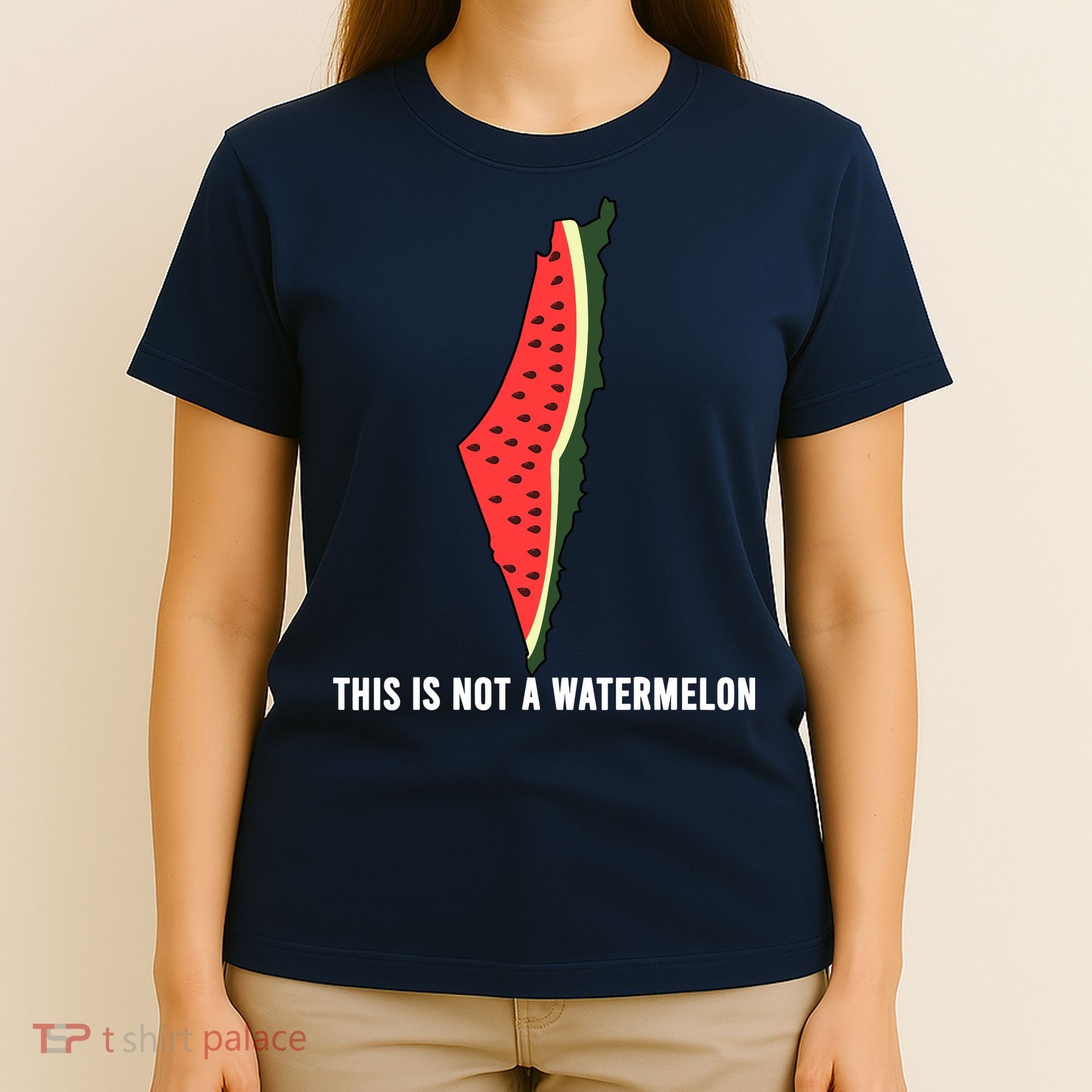 Watermelon This Is Not A Watermelon Palestine Collection T-Shirt