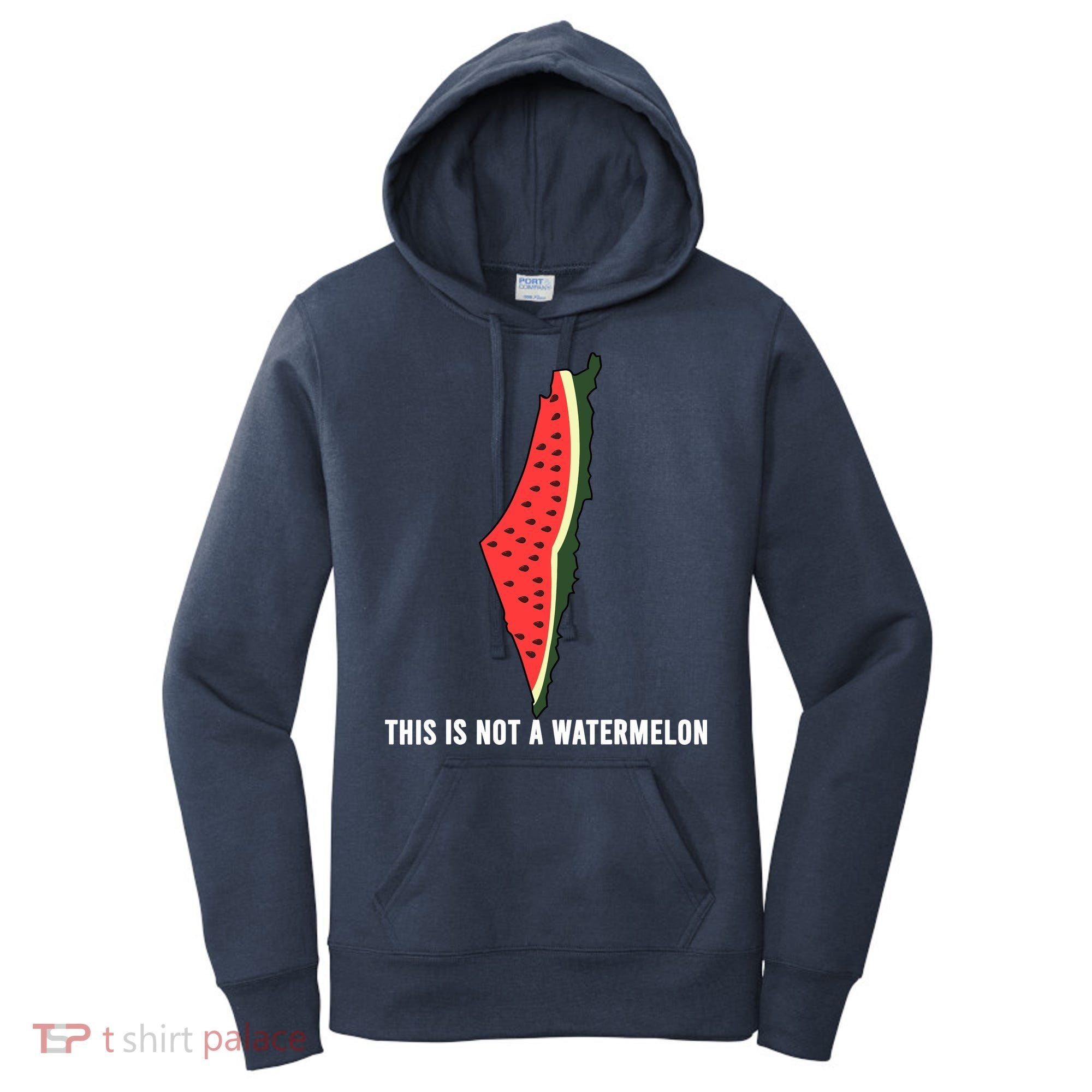 Watermelon This Is Not A Watermelon Palestine Collection Women's Hoodie