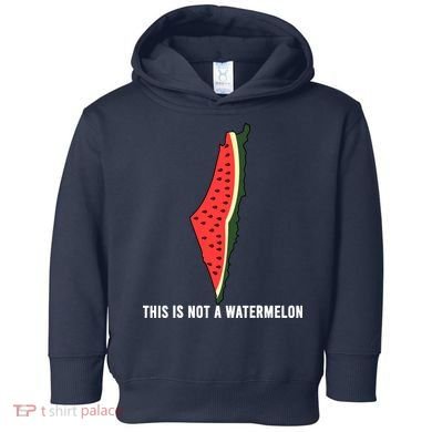 Watermelon This Is Not A Watermelon Palestine Collection Toddler Hoodie