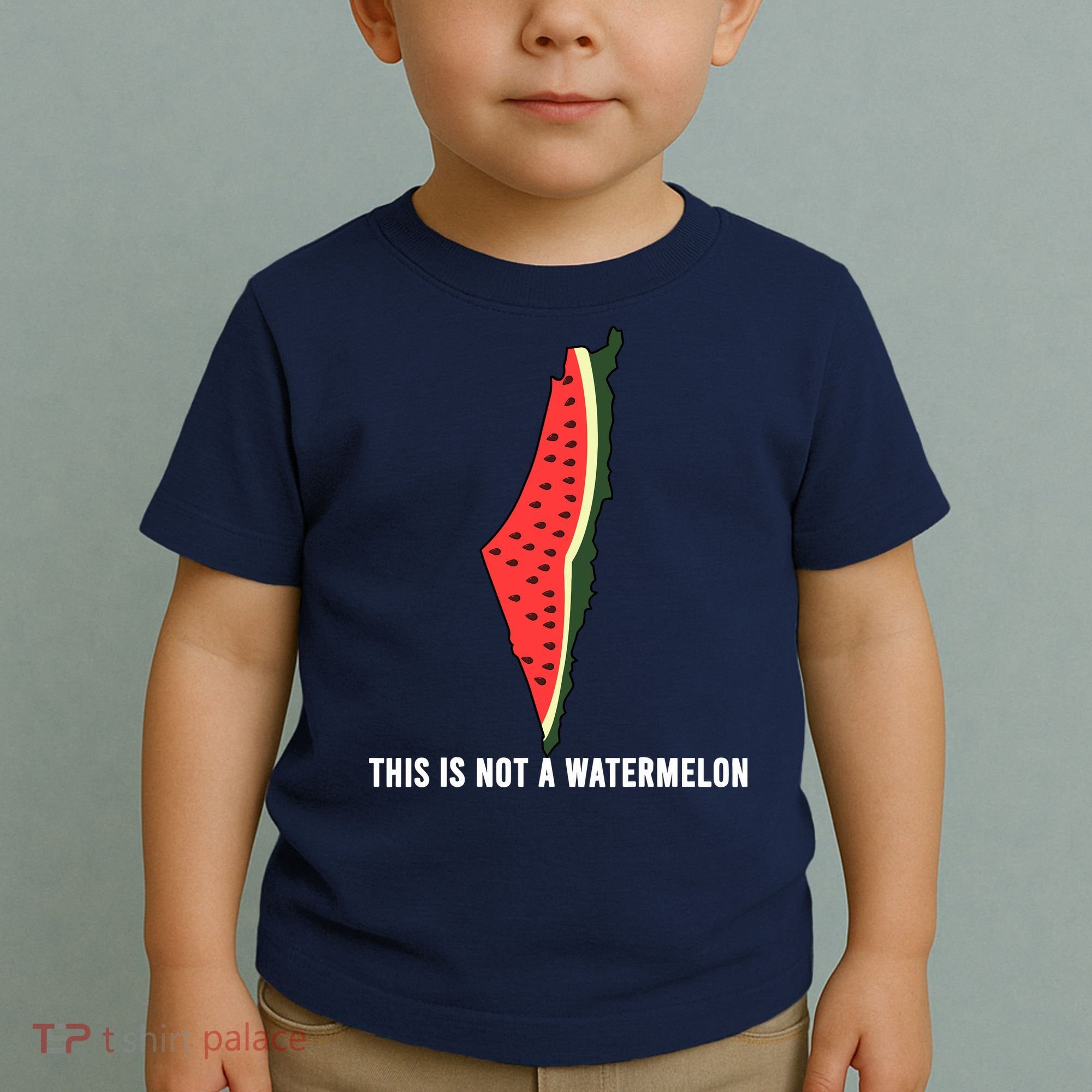 Watermelon This Is Not A Watermelon Palestine Collection Toddler T-Shirt
