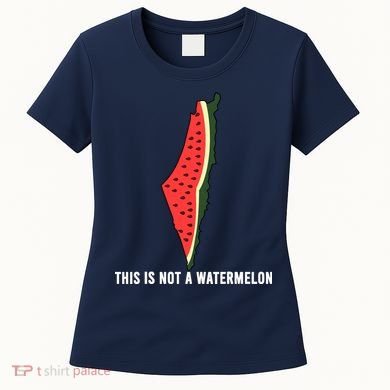 Watermelon This Is Not A Watermelon Palestine Collection Women's T-Shirt
