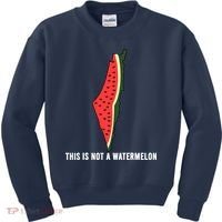 Watermelon This Is Not A Watermelon Palestine Collection Kids Sweatshirt thumb 0